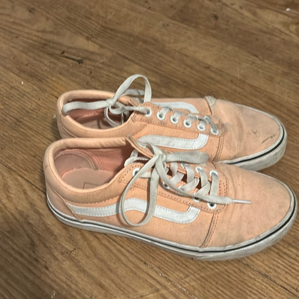 Orange creamsicle shoes worn don’t want anymore